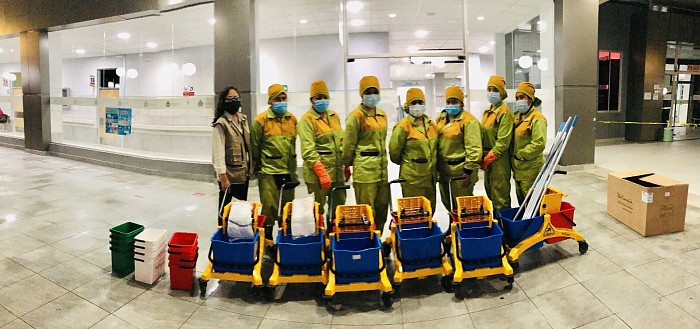 Especializados en Limpieza Hospitalaria Covid-19