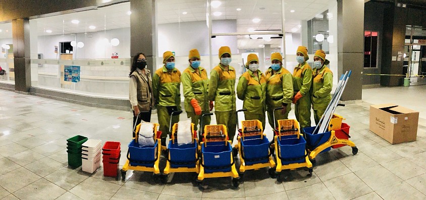 Especializados en Limpieza Hospitalaria Covid-19